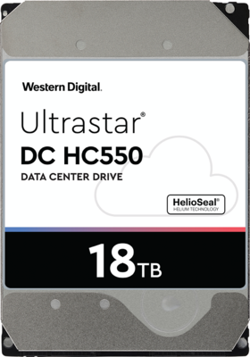 Western Digital - Ultrastar DC HC550 18TB - WUH721818ALE6L4