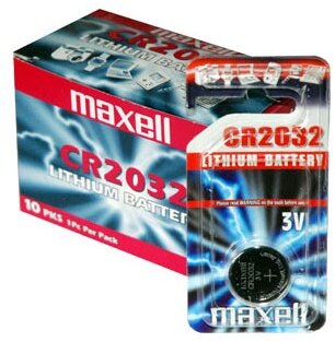 Maxell CR2032 3V-os Lithium elem