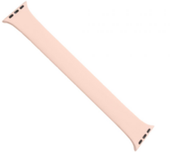 FIXED - Elastic silicone strap Silicone Strap for Apple Watch 38/40mm, size XL, pink - FIXESST-436-XL-PI