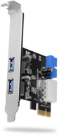 AXAGON PCEU-232VL PCIE Controller 2+2x SuperSpeed USB