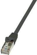LogiLink Patch kábel Econline, Cat.6, F/UTP, fekete, 10 m - CP2093S