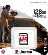 Kingston - SDXC Canvas React Plus V60 128GB - SDR2V6/128GB