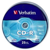 Verbatim CD-R 700MB Hengeres (25 db)