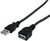 Startech - Black USB 2.0 Extension Cable A to A - M/F - 1,8M