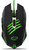 Esperanza - EGM209G Claw MX209 Gamer vezetékes optikai egér 6D, USB, fekete-zöld