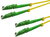 Logilink Fiber duplex patch kábel, OS2, 9/125 , LSH-LSH, APC 8 , sárga, 1 m - FP0EE01