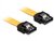 DELOCK 82808 Cable SATA 6 Gb/s straight/straight metal 20 cm